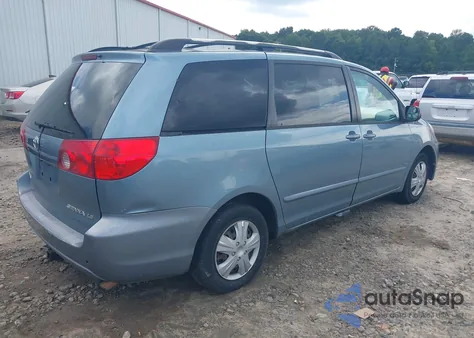 2007 Toyota Sienna Le z USA, uszkodzony, nr VIN 5TDZK23C47S032198